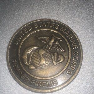 United States Marine Corps Emblem Coin, Toys for aTots
